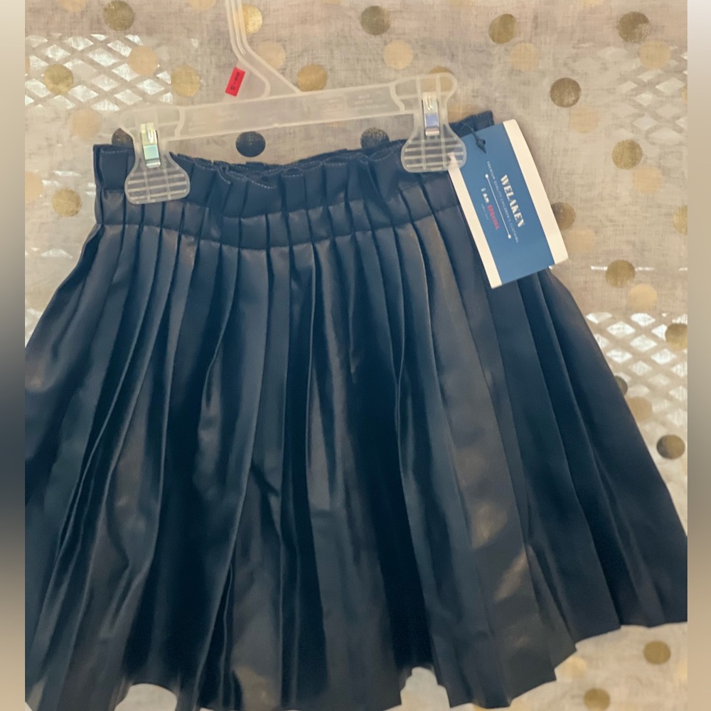 Pleather skirt